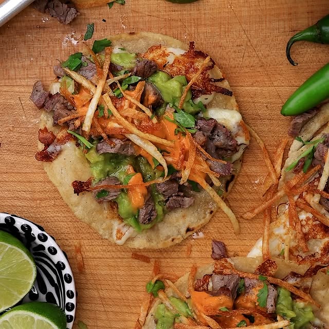 California-style taco from Suphra’s imported recipe library